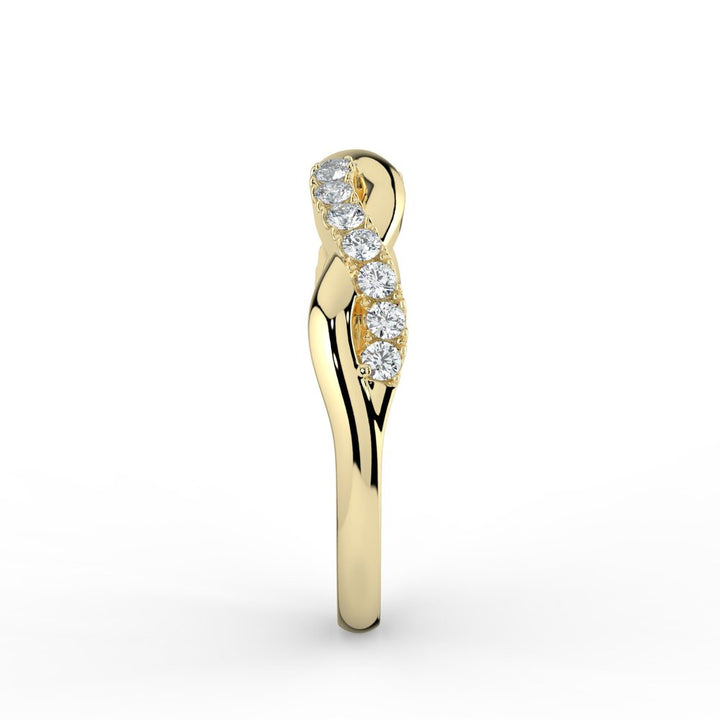 Kohinoor Estelle 0,17 ct timanttisormus keltakulta 14K 033-226K-17 – tuotekuva 6