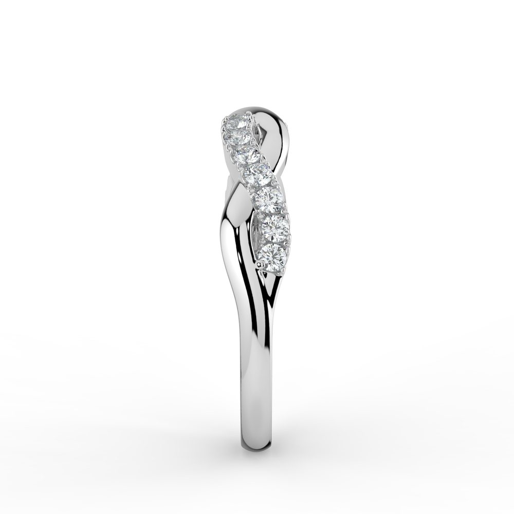 Kohinoor Estelle 0,17 ct timanttisormus valkokulta 14K 033-226V-17 – tuotekuva 6