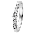 Kohinoor Estelle 0,23 ct timanttisormus valkokulta 14K 033-248V-23