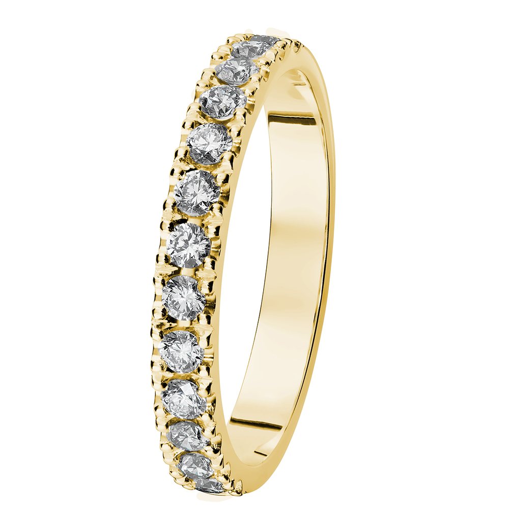 Kohinoor Estelle 0,38 ct timanttisormus keltakulta 14K 033-216K-38 – tuotekuva