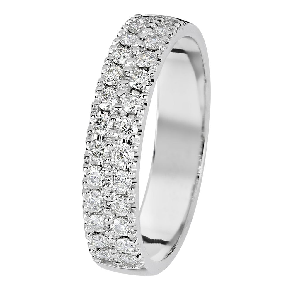 Kohinoor Estelle timanttisormus valkokulta 14K 933-216V – tuotekuva