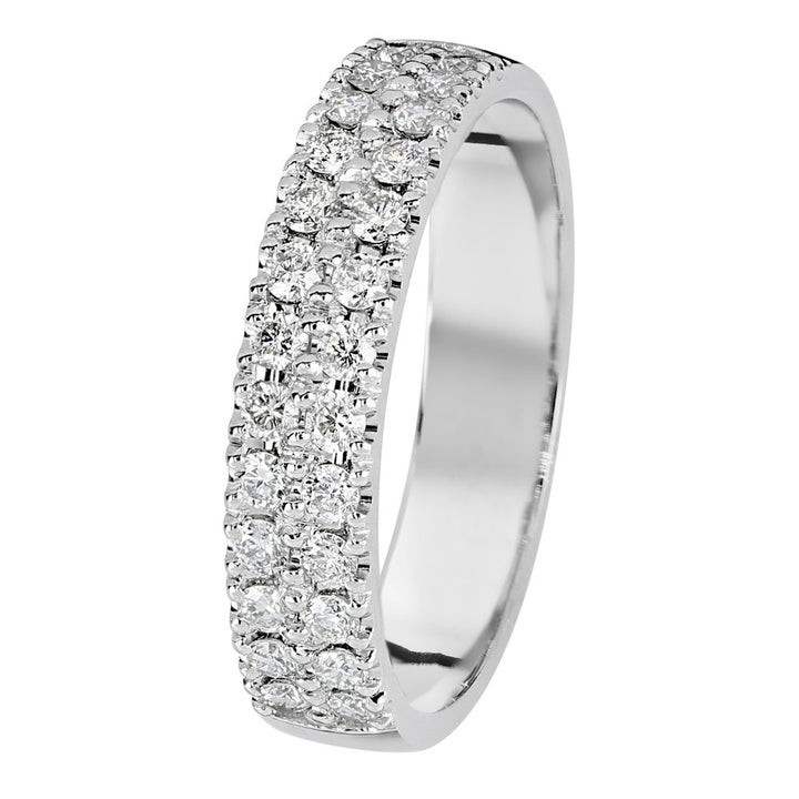 Kohinoor Estelle timanttisormus valkokulta 14K 933-216V – tuotekuva