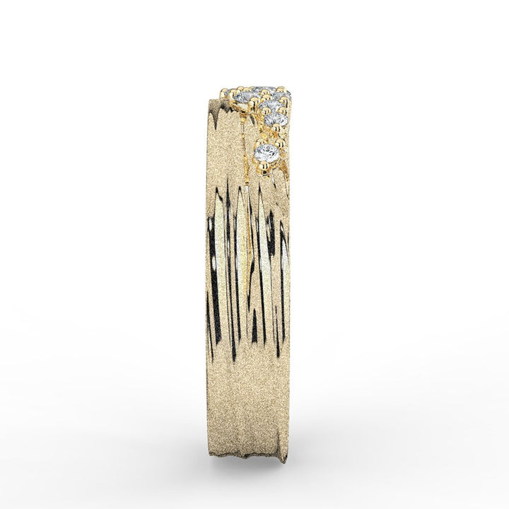 Kohinoor Flow 0,20 ct timanttisormus keltakulta 14K 033-455K-20 – tuotekuva 5