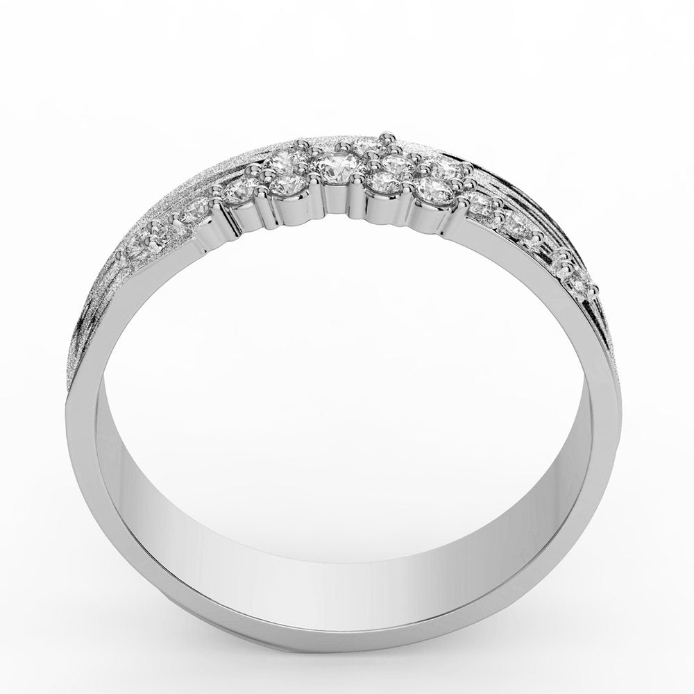 Kohinoor Flow 0,20 ct timanttisormus valkokulta 14K 033-455V-20 – tuotekuva 4