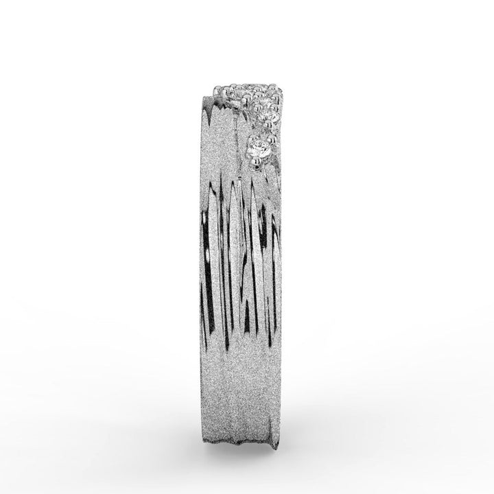 Kohinoor Flow 0,20 ct timanttisormus valkokulta 14K 033-455V-20 – tuotekuva 5