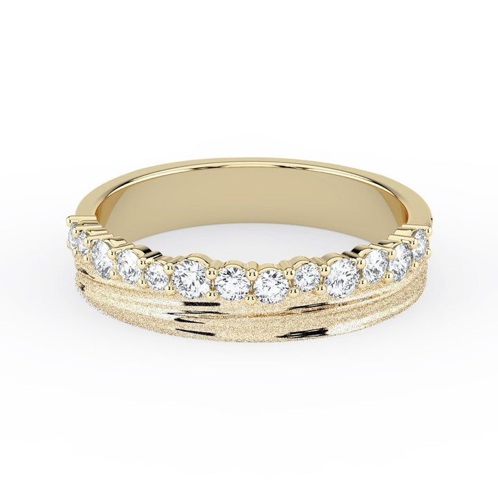 Kohinoor Flow 0,27 ct timanttisormus keltakulta 14K 033-455K-27 – tuotekuva 3