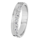 Kohinoor Flow 0,27 ct timanttisormus valkokulta 14K 033-455V-27