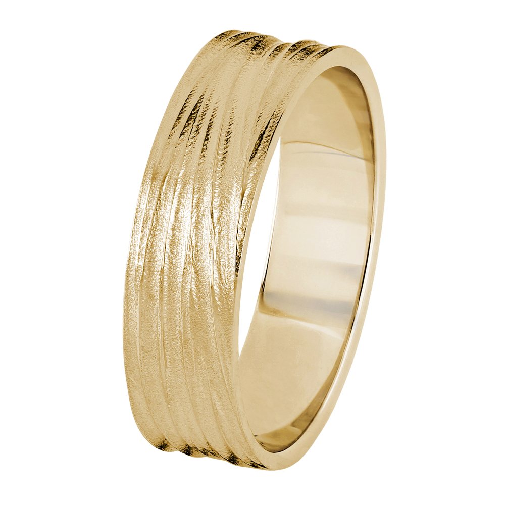 Kohinoor Flow sormus keltakulta 14k 003-455 – tuotekuva