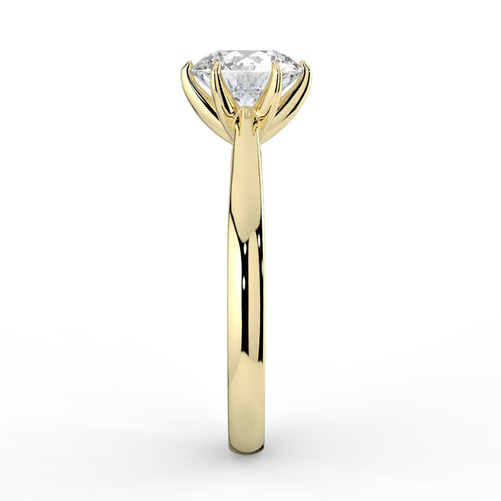 Kohinoor Gloria 1,00 ct laboratoriotimanttisormus keltakulta 14K 033L-238K-100 – tuotekuva 6