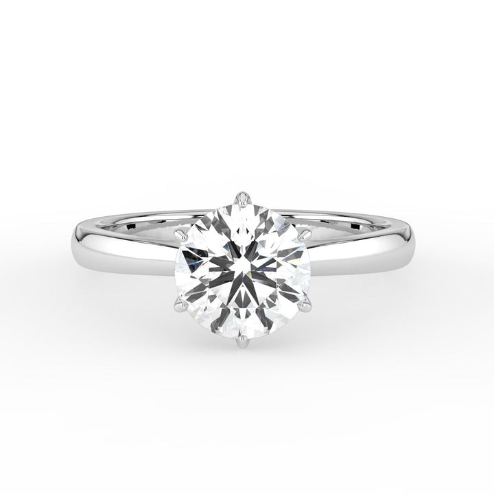 Kohinoor Gloria 1,00 ct laboratoriotimanttisormus valkokulta 14K 033L-238V-100 – tuotekuva 3
