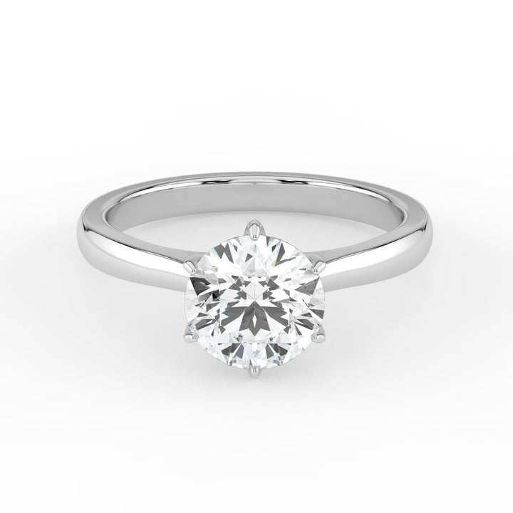 Kohinoor Gloria 1,00 ct laboratoriotimanttisormus valkokulta 14K 033L-238V-100 – tuotekuva 4