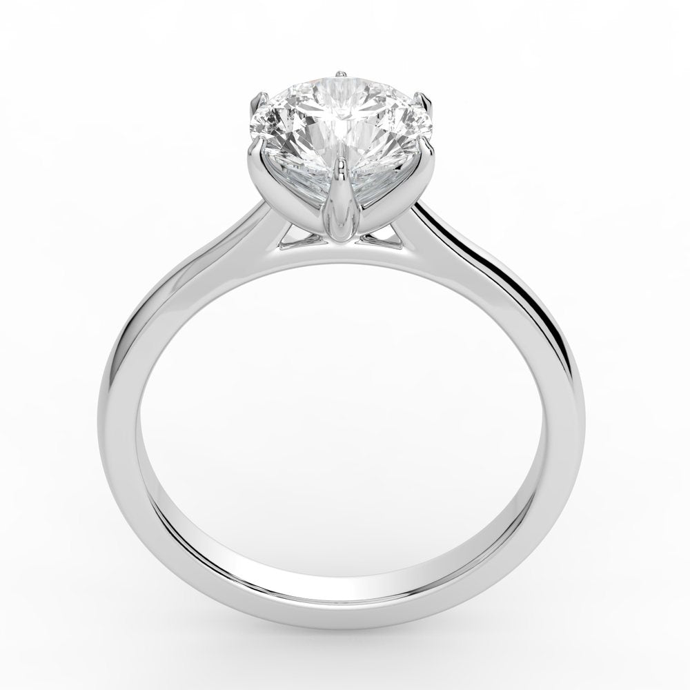 Kohinoor Gloria 1,00 ct laboratoriotimanttisormus valkokulta 14K 033L-238V-100 – tuotekuva 5