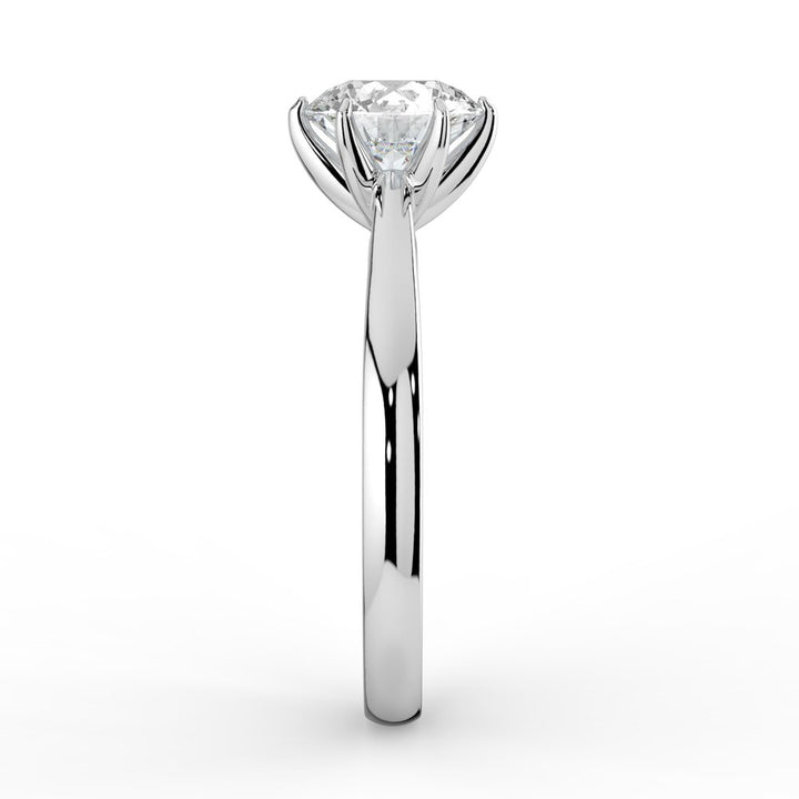 Kohinoor Gloria 1,00 ct laboratoriotimanttisormus valkokulta 14K 033L-238V-100 – tuotekuva 6