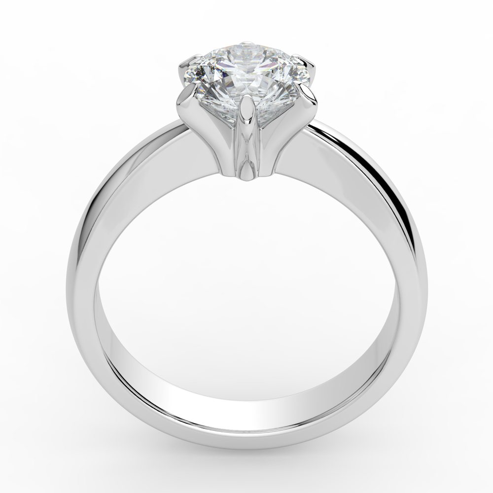 Kohinoor Gloria 1,00 ct timanttisormus valkokulta 14K 933-238V-100B4 – tuotekuva 5