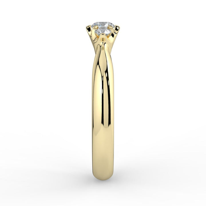 Kohinoor Helene 0,25 ct timanttisormus keltakulta 14K 033-235K-25 – tuotekuva 6
