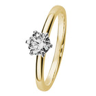 Kohinoor Iris 0,40 ct timanttisormus keltakulta 14K 933-416-40B4