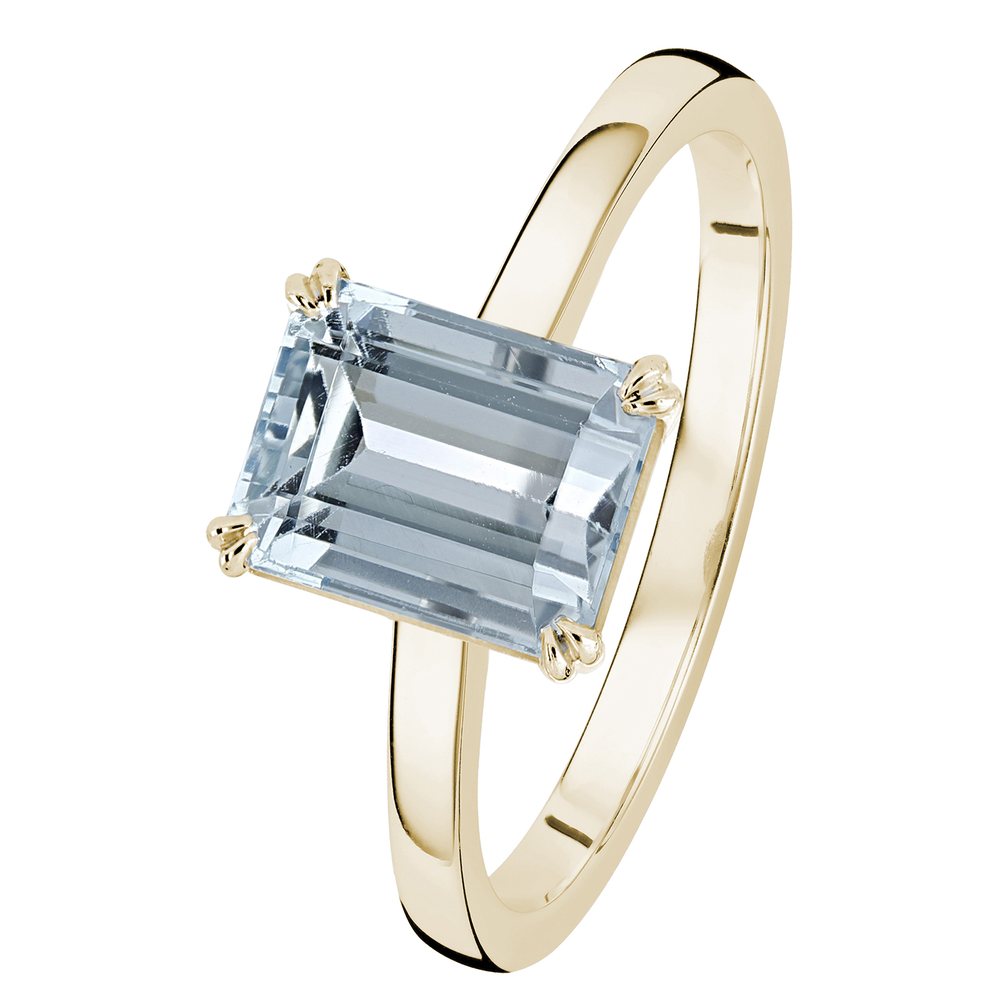 Kohinoor Juno sormus keltakulta 14K 983A-617-2 – tuotekuva