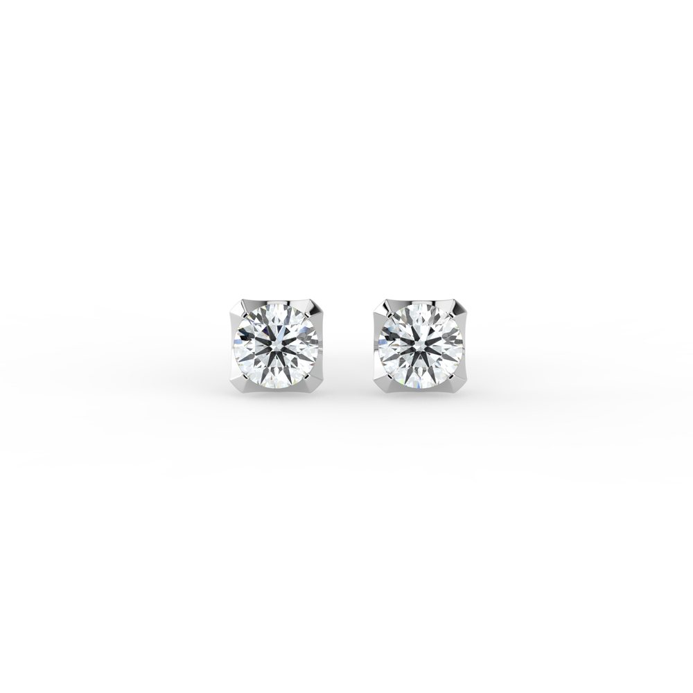 Kohinoor Leonora 0,30 ct timanttikorvakorut valkokulta 18k 144-248V-30B3 – tuotekuva 2