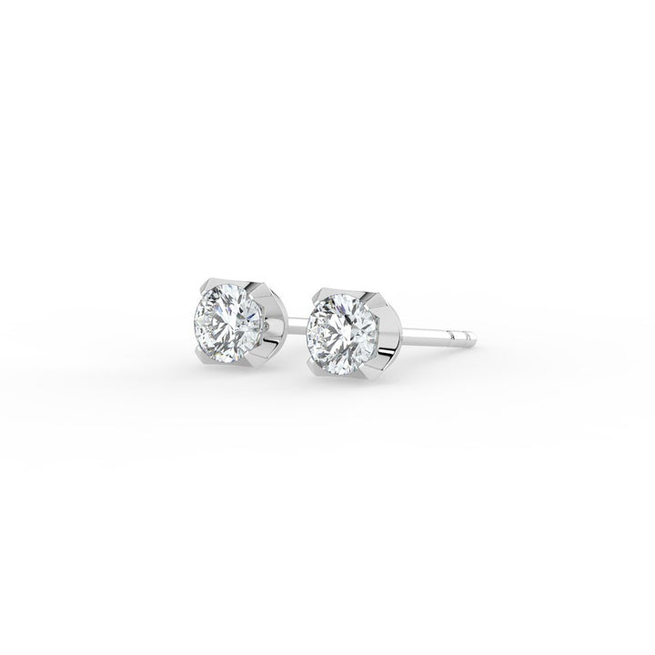 Kohinoor Leonora 0,30 ct timanttikorvakorut valkokulta 18k 144-248V-30B3 – tuotekuva 3