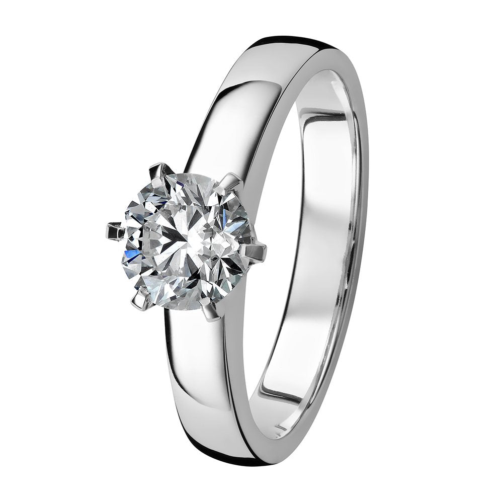 Kohinoor Leonora 1,00 ct timanttisormus valkokulta 18K 934-248V-100B3 – tuotekuva