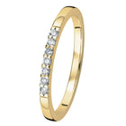 Kohinoor Linnea 0,10 ct timanttisormus keltakulta 14K 033-406-10