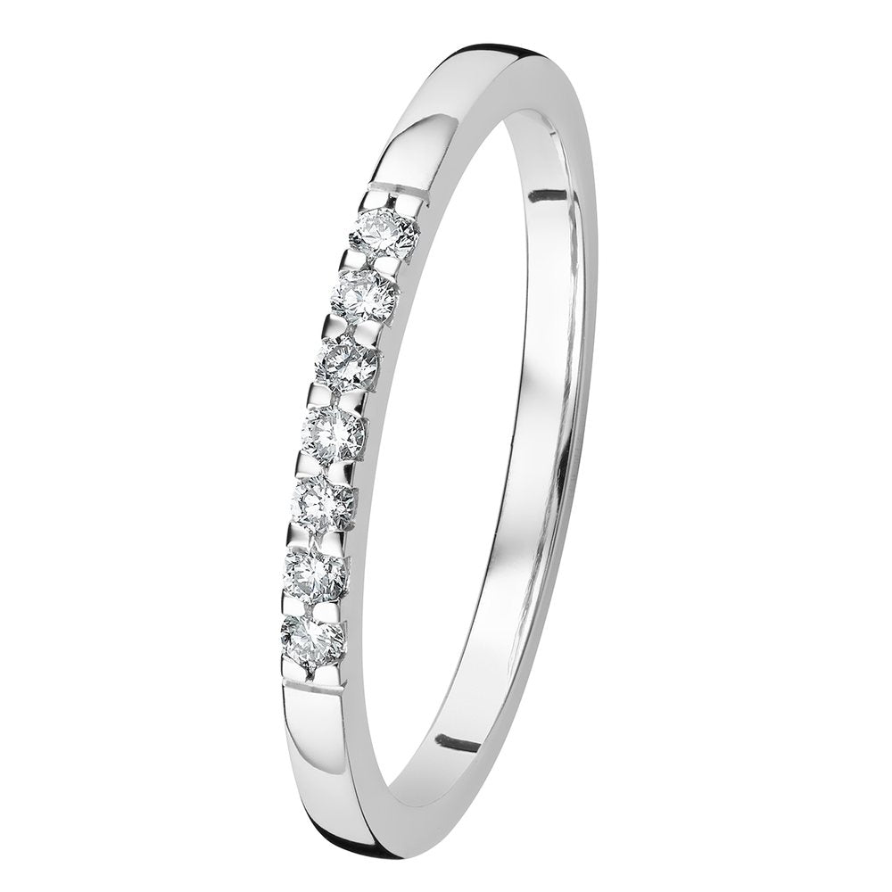 Kohinoor Linnea 0,10 ct timanttisormus valkokulta 14K 033-406V-10 – tuotekuva