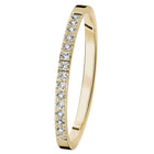 Kohinoor Nova 0,07 ct timanttisormus keltakulta 14K 033-612-07
