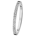 Kohinoor Nova 0,07 ct timanttisormus valkokulta 14K 033-612V-07