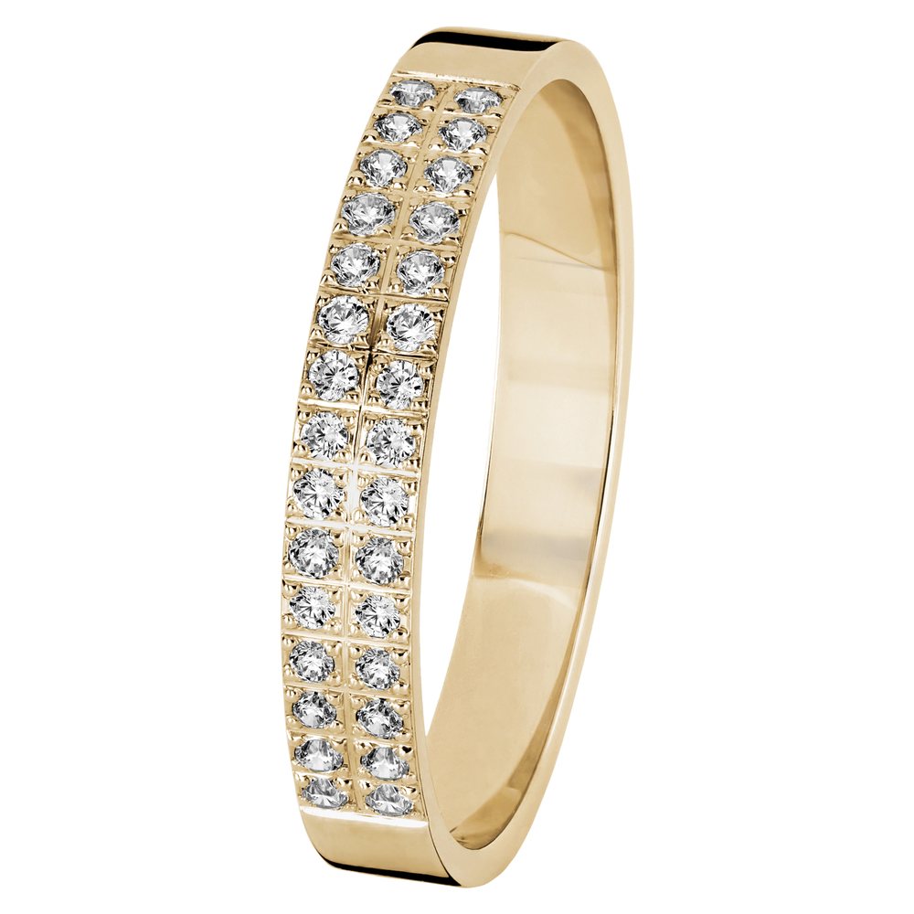 Kohinoor Nova 0,15 ct timanttisormus keltakulta 14K 033-613-15 – tuotekuva