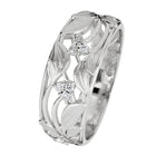 Kohinoor Ofelia 0,06 ct timanttisormus valkokulta 14K 033-481V-06