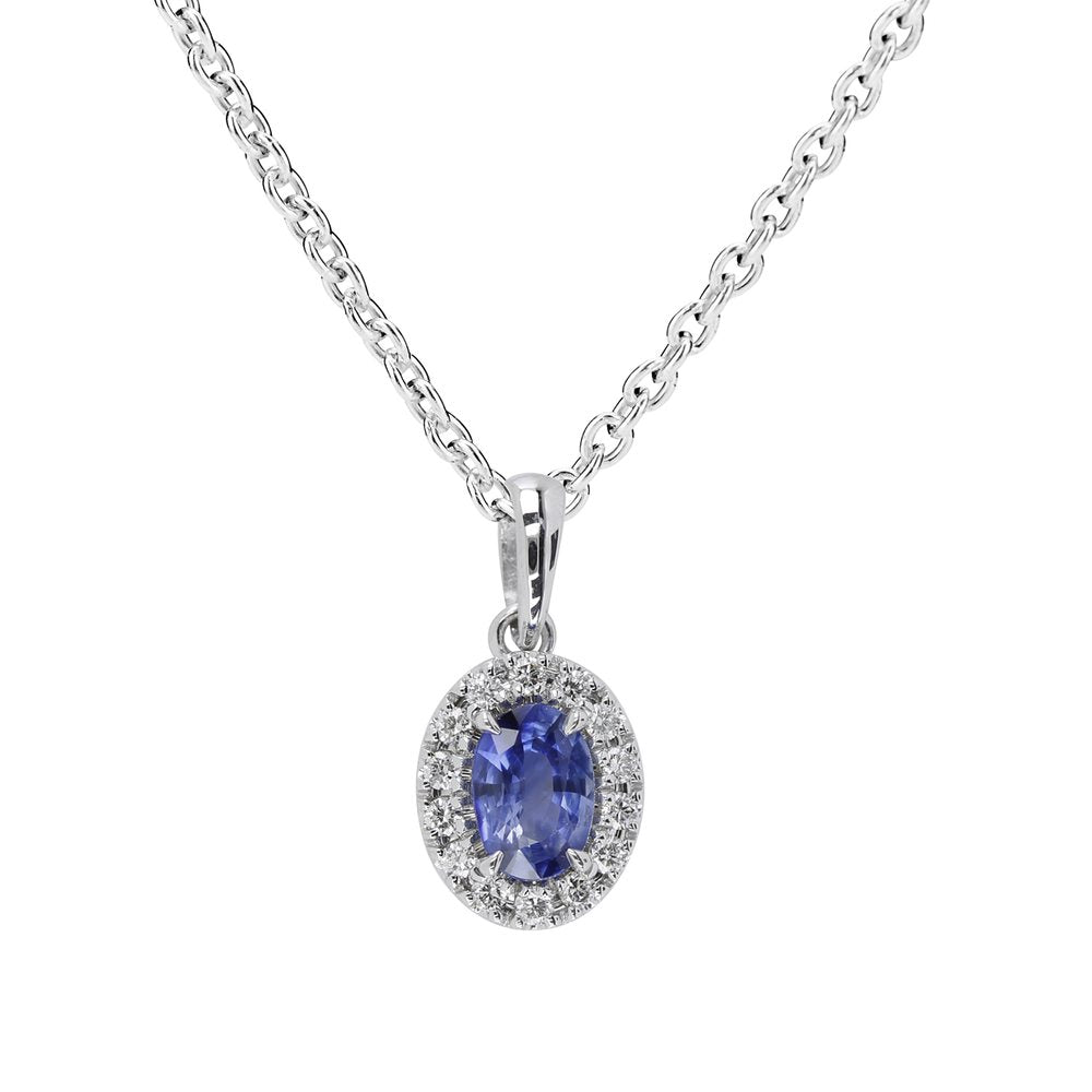 Kohinoor Olivia 0,14 ct safiiritimanttiriipus valkokulta 14k 123-411VS-14 – tuotekuva