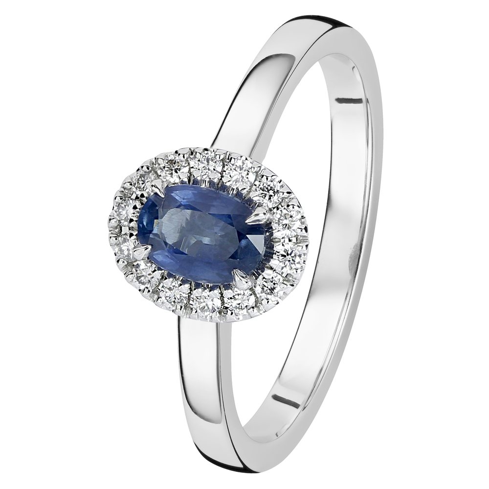 Kohinoor Olivia 0,14 ct timanttisormus valkokulta 14K 033-411VS-14 – tuotekuva