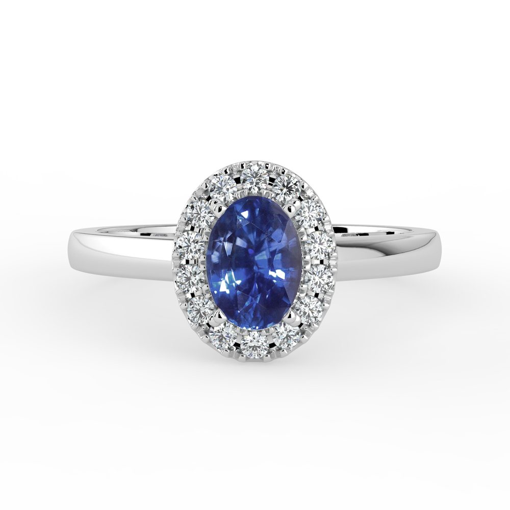 Kohinoor Olivia 0,14 ct timanttisormus valkokulta 14K 033-411VS-14 – tuotekuva 3