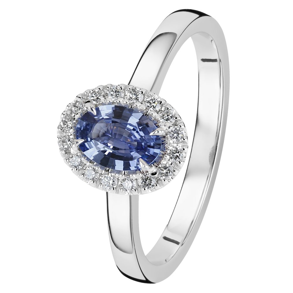 Kohinoor Olivia 0,16 ct timanttisormus valkokulta 14K 033-411VS-16 – tuotekuva