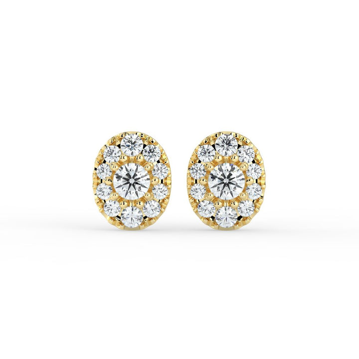 Kohinoor Olivia 0,44 ct timanttikorvakorut keltakulta 14k 143-410K-44 – tuotekuva 2