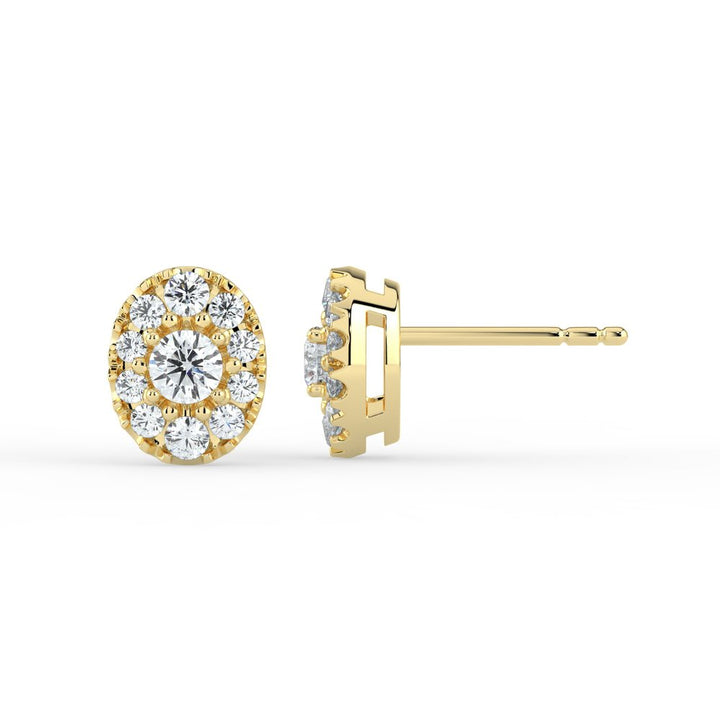 Kohinoor Olivia 0,44 ct timanttikorvakorut keltakulta 14k 143-410K-44 – tuotekuva 5