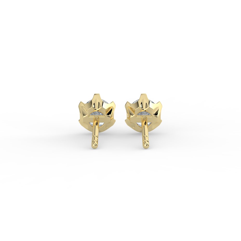 Kohinoor Polaris 0,20 ct timanttikorvakorut keltakulta 14k 143-239-20 – tuotekuva 4