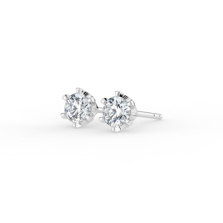 Kohinoor Polaris 0,20 ct timanttikorvakorut valkokulta 14k 143-239V-20 – tuotekuva 3