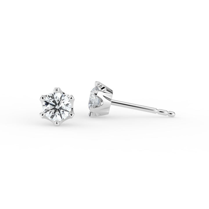 Kohinoor Polaris 0,20 ct timanttikorvakorut valkokulta 14k 143-239V-20 – tuotekuva 5