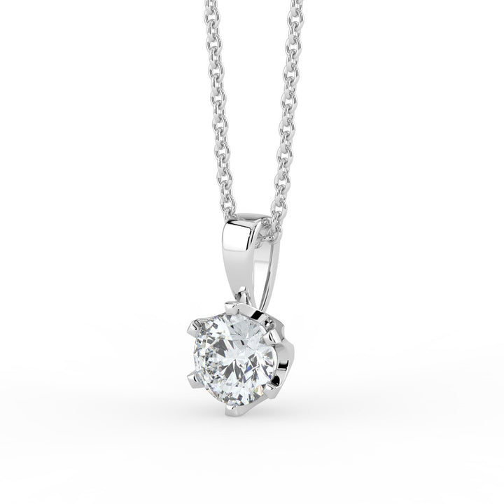Kohinoor Polaris timanttiriipus valkokulta 14K H/VS – tuotekuva 3