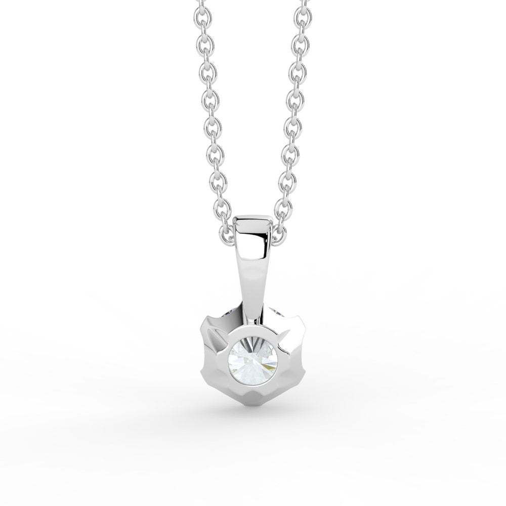 Kohinoor Polaris timanttiriipus valkokulta 14K H/VS – tuotekuva 5