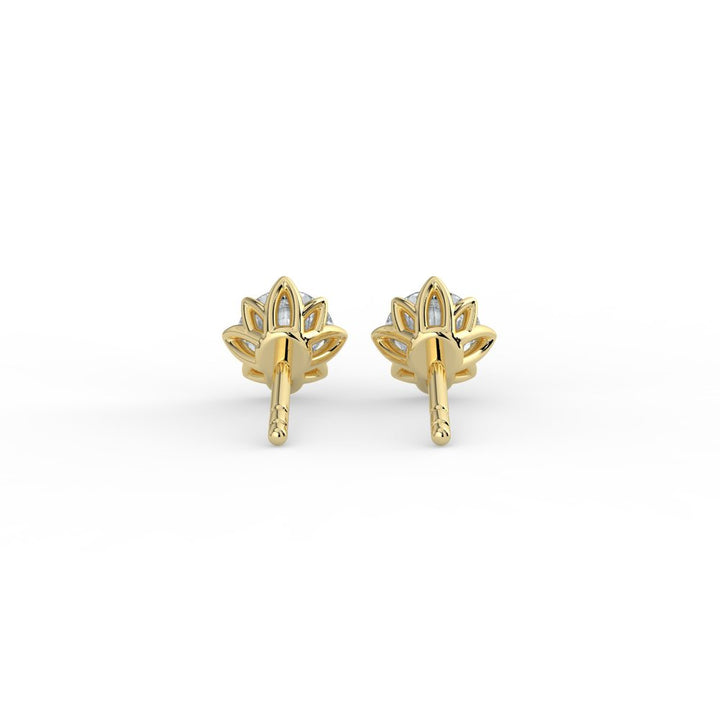 Kohinoor Rosa 0,20 ct timanttikorvakorut keltakulta 14k 143-260-20 – tuotekuva 4