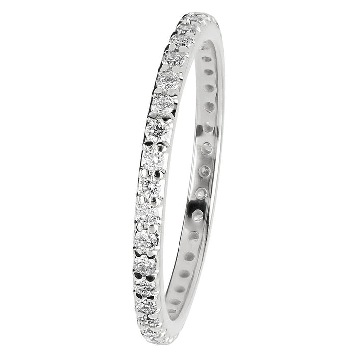 Kohinoor Rosa 0,37 ct timanttisormus valkokulta 14K 933-260V-37B4 – tuotekuva