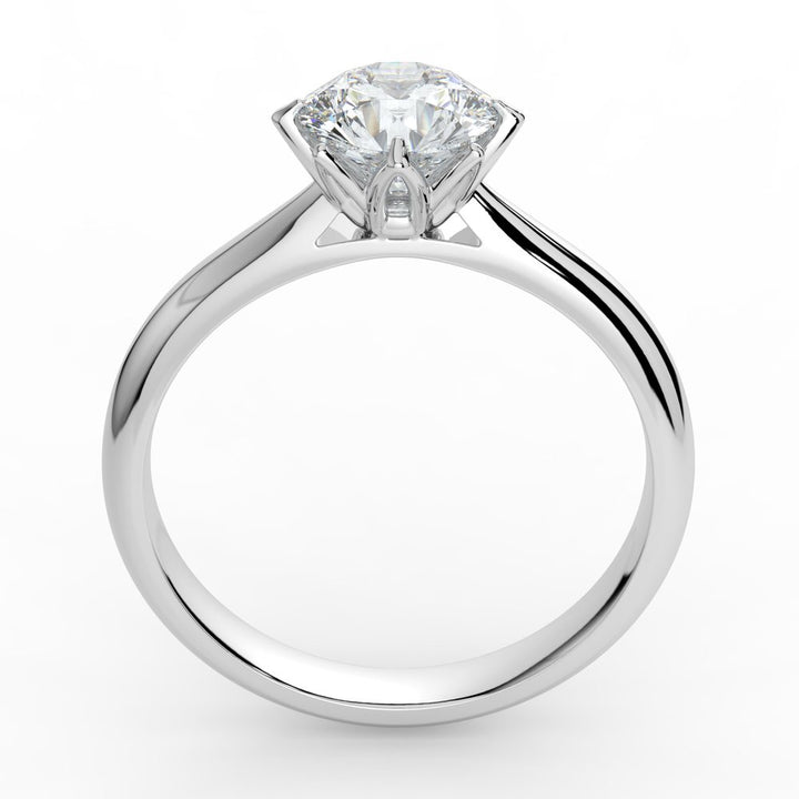Kohinoor Rosa 1,00 ct timanttisormus valkokulta 14K 933-260V-100B3 – tuotekuva 5