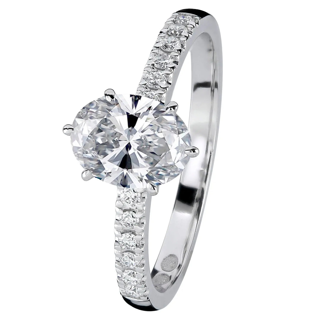 Kohinoor Theia laboratoriotimanttisormus 1,12 ct 033-461V-112L Kohinoor