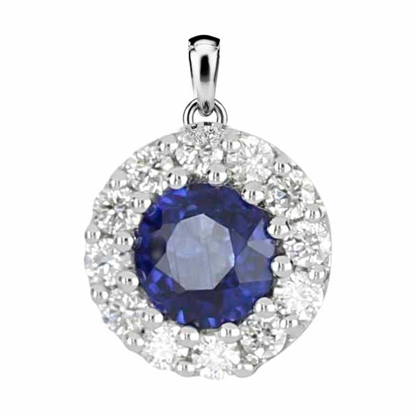 Kohinoor timanttiriipus safiirilla 123-9838VS