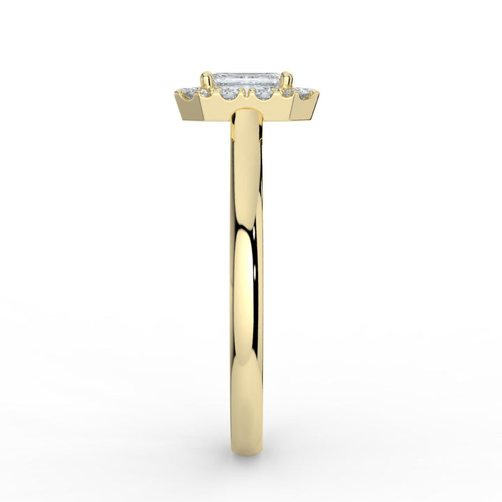 Kohinoor Valerie 0,10 ct timanttisormus keltakulta 14K 033-262KT-10 – tuotekuva 6