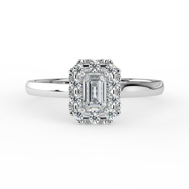 Kohinoor Valerie 0,10 ct timanttisormus valkokulta 14K 033-262VT-10 – tuotekuva 3