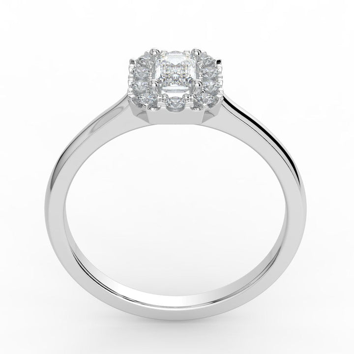Kohinoor Valerie 0,10 ct timanttisormus valkokulta 14K 033-262VT-10 – tuotekuva 5