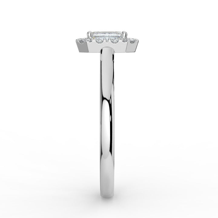 Kohinoor Valerie 0,10 ct timanttisormus valkokulta 14K 033-262VT-10 – tuotekuva 6